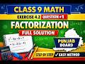 9th Math Ch 4 Ex 4.2 Q#1 Complete Solution | Algebraic manipulation | Punjab Board 2026 | AF Academy