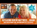 Replacing Our RV Mattress AGAIN + Unboxing + a 10% Discount + BLOOPERS