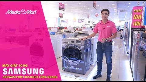 Đánh giá máy giặt samsung wd85k5410ox sv năm 2024