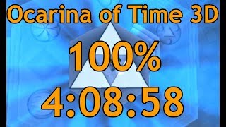 Ocarina of Time 3D 100% Speedrun in 4:08:58[World Record]
