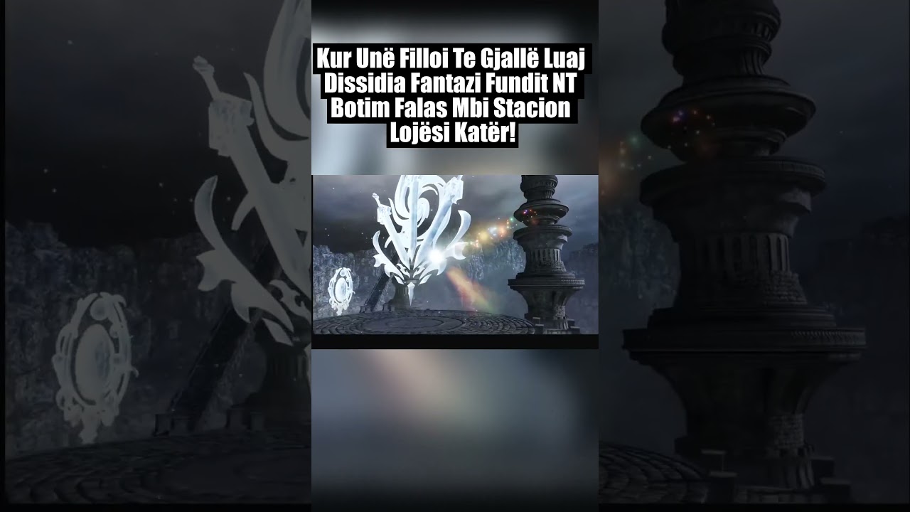 When I Began To Live Play Dissidia Final Fantasy NT Free Edition On PS4!