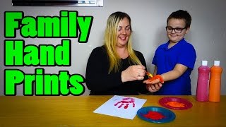 Family Hand Prints!