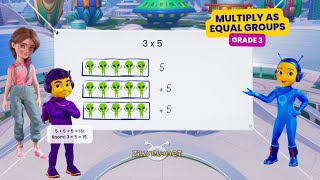 Multiply as Equal Groups! | Grade 3 Multiplication