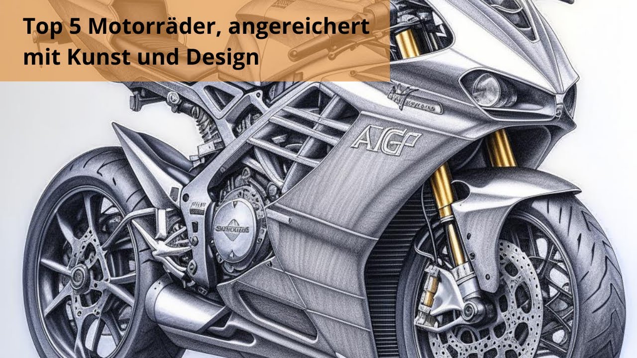 Top 5 Motorräder, angereichert mit Kunst und Design - YouTube