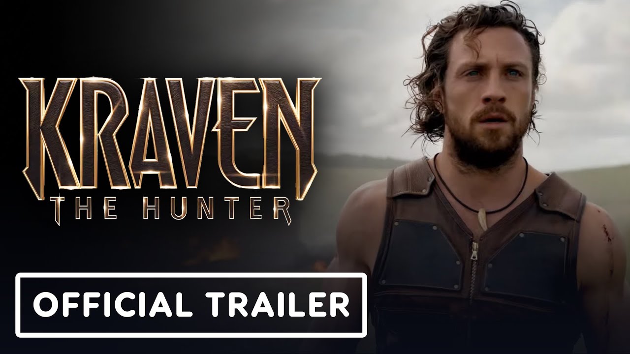 Kraven The Hunter - Official Red Band Trailer (2023) Aaron Taylor-Johnson, Russell Crowe