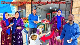 The hard life of a divorced mother in the mountains; how does she earn money for her children?