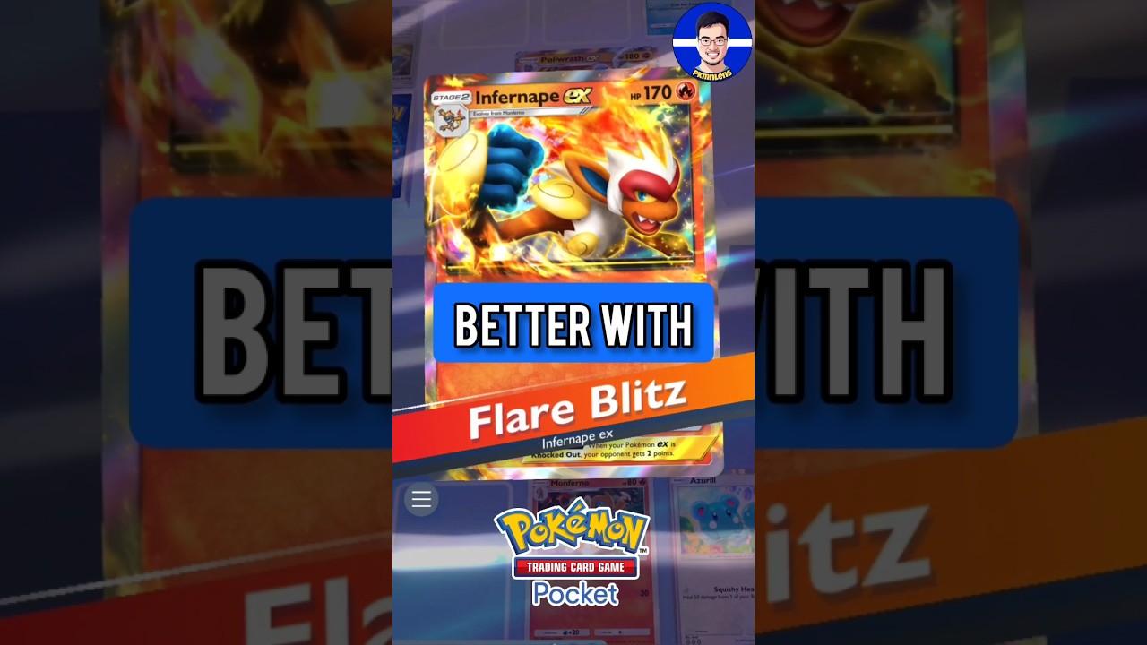 Add these new cards for an IMPROVED INFERNAPE DECK in Pokemon TCG Pocket 