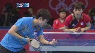 Feng Tianwei Wins Table Tennis Bronze - London 2012 Olympics