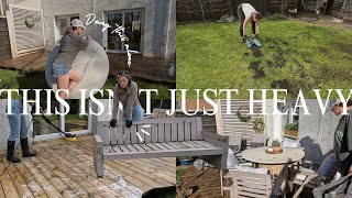 Spring Cleaning Outside 🌱(Real Life, Not Perfect)