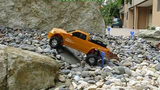 Xmods F150 servo crawler Offroad session