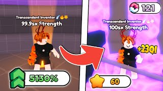 : I Finally Reached 5000% Rebirth Boosts in Arm Wrestle Simulator (Roblox)
