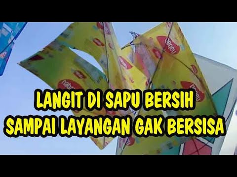 MAIN LAYANGAN ,, LANGIT DI SAPU BERSIH,, SAMPAI LAYANGAN GAK BERSISA