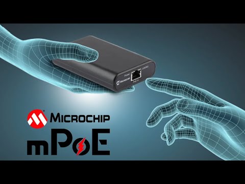 Microchip's PoE to USB-C® Data and Power Adapter