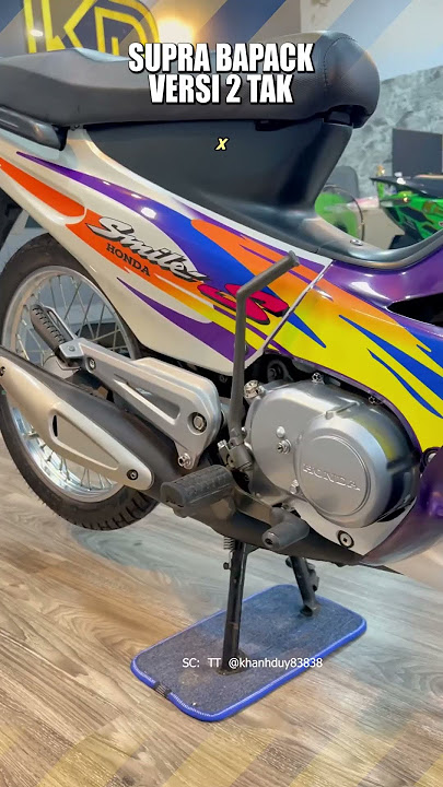 I didn't expect there to be a 2-stroke version of the Supra Bapack #shorts #honda #trending