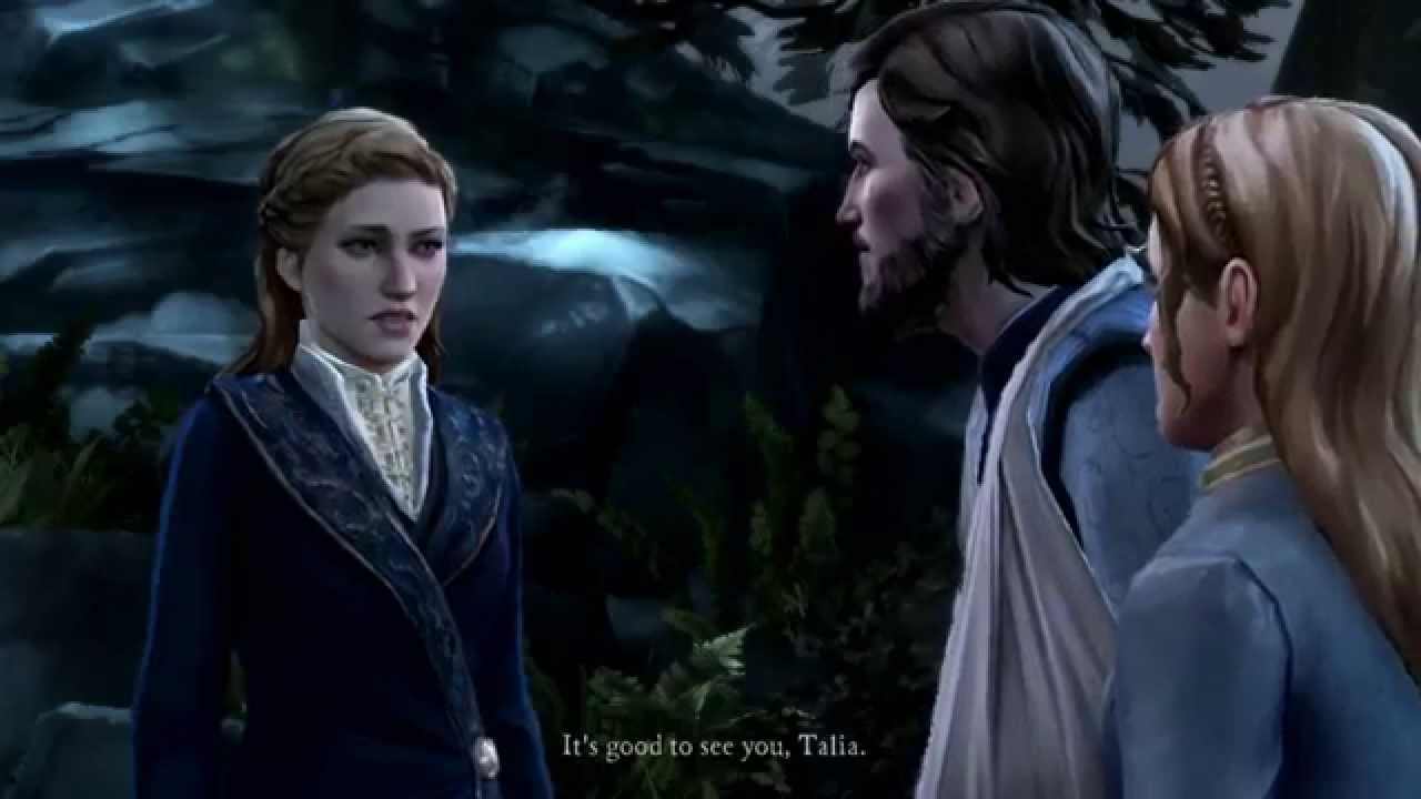 Game Of Thrones Ep. 2 (Telltale) Lost Lords: Part 8b - Gwyn visits at the Funeral