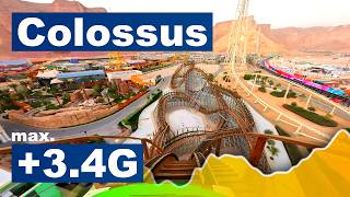 Colossus POV with G-Force Telemetry Data – Six Flags Qiddiya City, Saudi Arabia