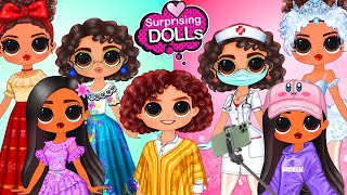 If Encanto Isabela, Mirabel, Dolores, Julieta, Pepa Get Professions  DIY Paper Dolls & Crafts