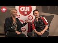 Matthew Bellamy et Dominic Howard en interview au micro de OUI FM