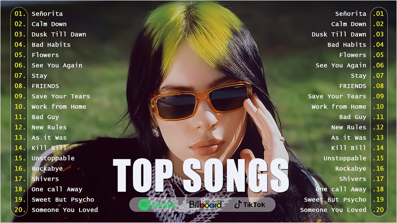 Billboard Hot 100 This Week - Miley Cyrus, Sia, Justin Bieber, Tones And I, Dua Lipa, Maroon 5