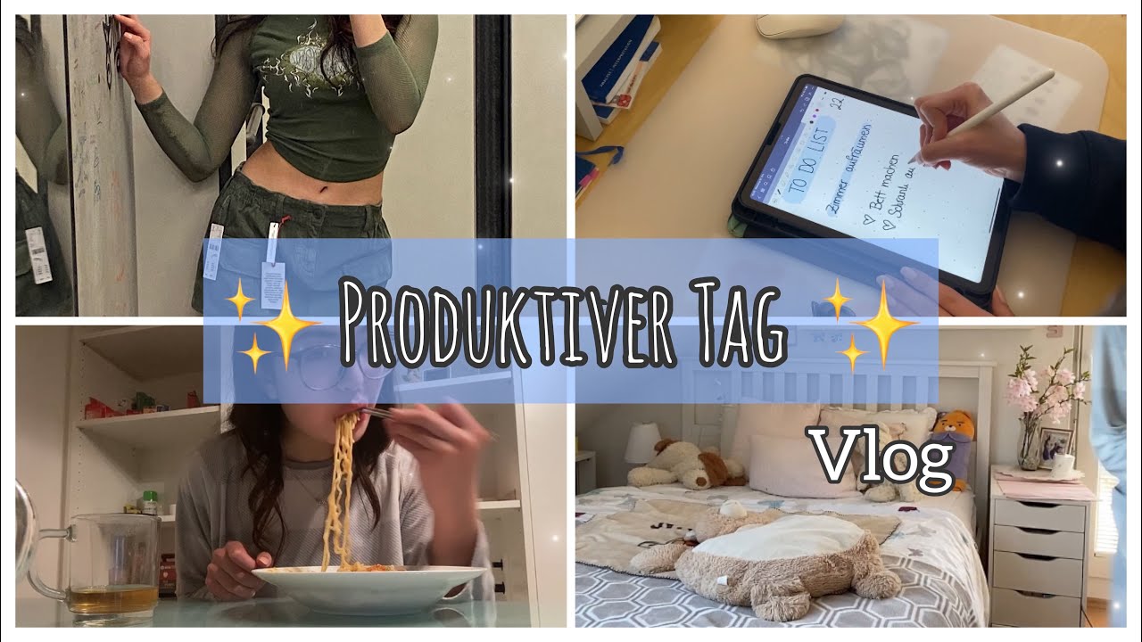 Extrem produktiver Vlog: Über Uni + Meetings, Bibdays \u0026 krank sein..