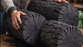 Turning Burned Wood into Timeless Art — The Beauty Hidden in Fire