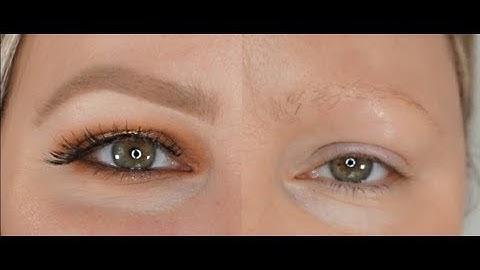 How To: Fill In Eyebrows for Beginners | Sparse Eyebrow Tutorial