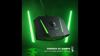 Gamesir VX Aimbox for Playstation 5 setup