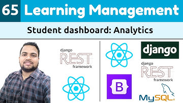 Django ReactJs LMS #65 | Show analytics in student dashboard