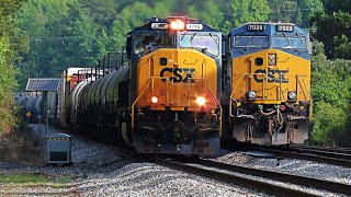 CSX X647-21 passing Tax Rd in Woodland, GA running a 1x2 on the CSX Fitzgerald Sub on 5-21-26