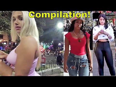 Compilation of Beautiful women Medellin Colombia | Street Videography