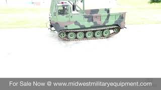 M548A1 Ex Military Tracked Amphibious Cargo Carrier For Sale @ Midwest Military Equipment Amphibious Hummer For Sale