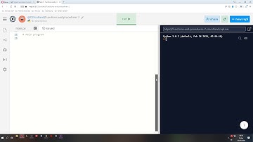 SDD Higher lesson 3 - Functions and procedures 2