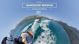 Wakesurf Session Augustin Dorgal Lac Dannecy - Vidéo 360 Vr