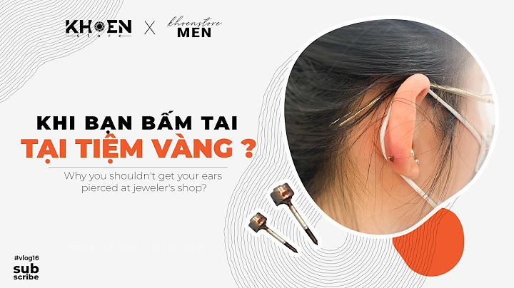 Trẻ bắn lỗ tai bị mưng mủ phải làm sao