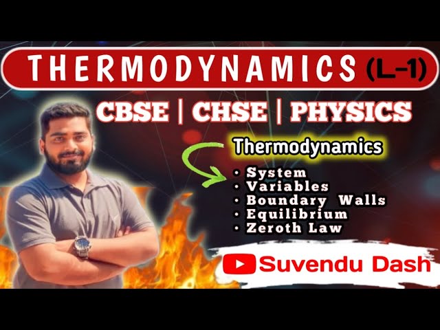 Thermodynamics | Class - 11| Master the Basics | CBSE | CHSE | Physics