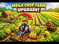 LIVE : Making the Crop Farm Bigger &amp; Better #gaming #minecraft #relaxing #live | RK LIVE // UNLOCKED
