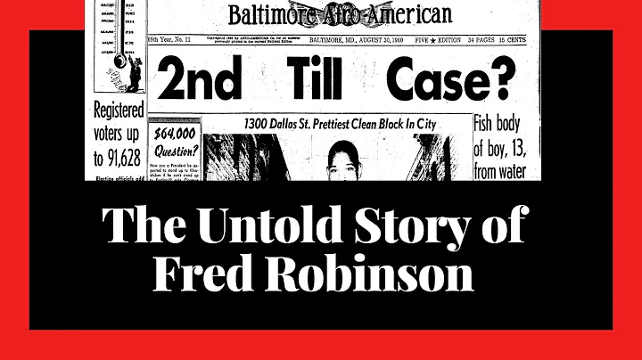 The untold story of Fred Robinson