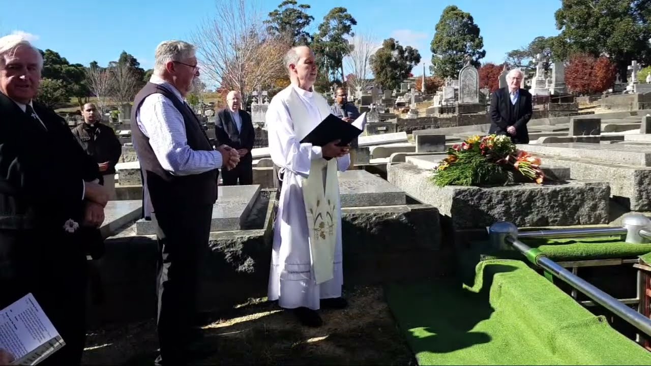 Fr Thomas Brophy Burial