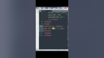 How add Icon in Our Html Project no Picture #shorts #html #icon