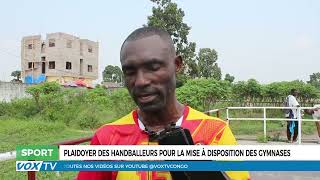 Plaidoyer des handballeurs pour la mise à disposition des gymnases