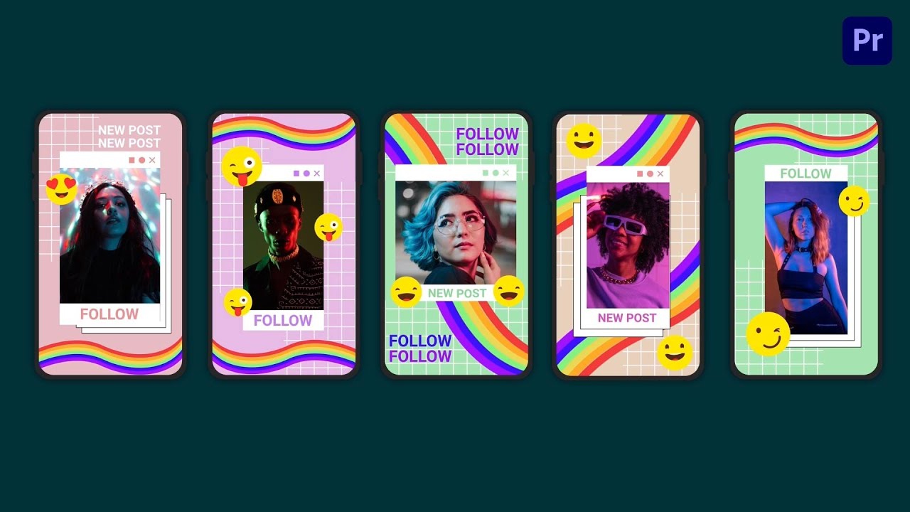 unique-retro-instagram-story-frame-premiere-pro-template-youtube