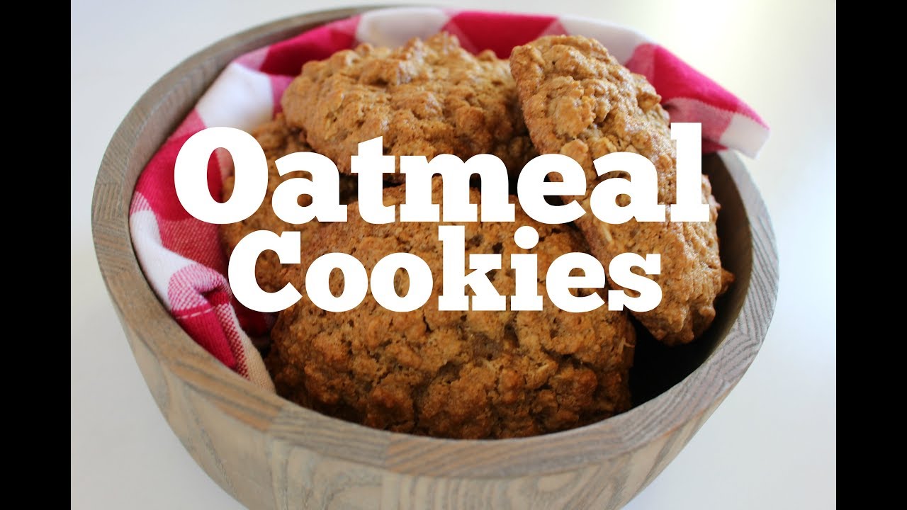 Oatmeal Cookies YouTube