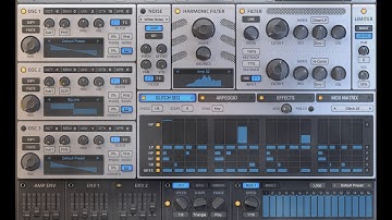 Dmitry Sches Thorn Synthesizer DEMO (Thorn VST Synth)