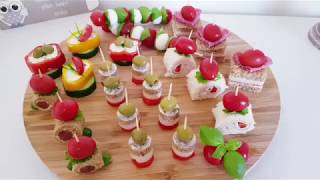 Einfache 🎉PARTY-FINGERFOOD-REZEPTE🎉 für Silvester, Geburtstag & einfach so