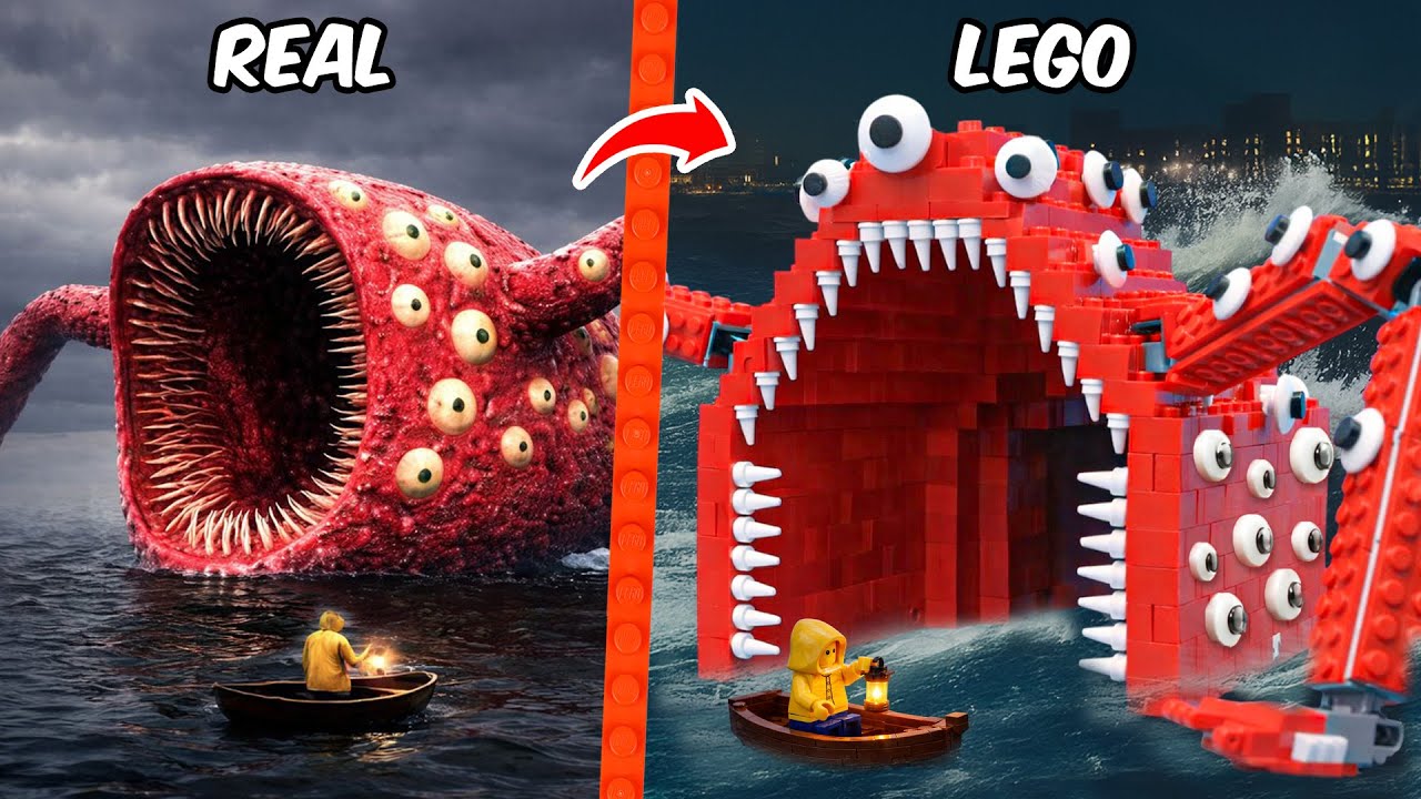 J’ai construit le Train Eater en LEGO… mais version Sea Eater | AM Bricks FR