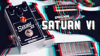 Spaceman Effects Saturn VI demo | More than just a harmonic boost pedal for  guitar?