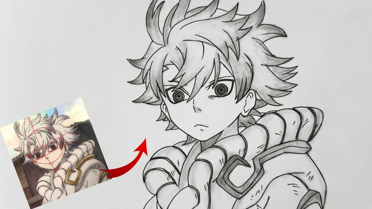 How to Draw Rudo from Gachiakuta | Step by Step Tutorial