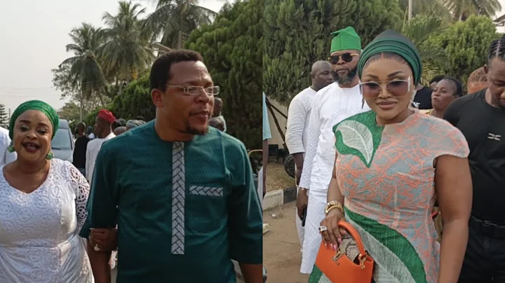 MOMENTS ACTRESS TOYOSI ADESANYA AND MERCY AIGBE AND HUSBANDS VISITS K1