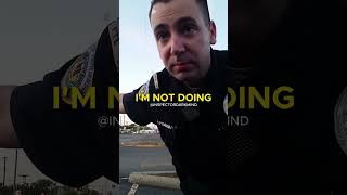 Cop Says “You Have To”—Citizen Says “No, I Don’t”