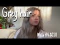 GREY HAIR USING WELLA T14 & 050